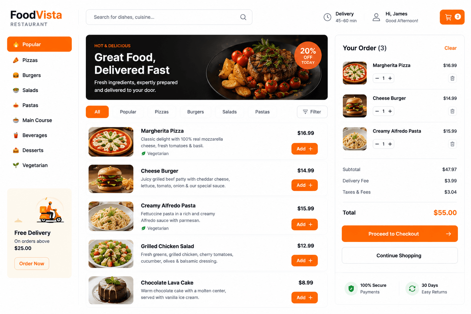 Online Food Ordering